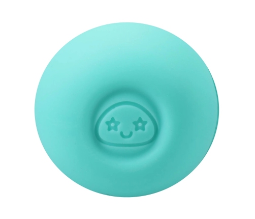CalExotics Mushroom Vibe Silicone Rechargeable Massager Teal Green