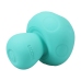 CalExotics Mushroom Vibe Silicone Rechargeable Massager Teal Green