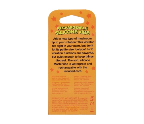 CalExotics Mushroom Vibe Silicone Rechargeable Massager Teal Green