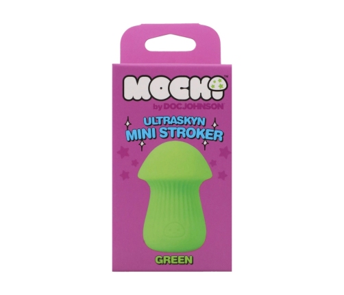 Doc Johnson ULTRASKYN Mini Intimate Machine Green King Mushroom Design