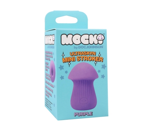 Doc Johnson ULTRASKYN Mini Mochi Intimate Device Purple Compact Design