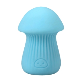 Doc Johnson ULTRASKYN Mini Intimate System Blue - King Mushroom Shape