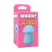 Doc Johnson ULTRASKYN Mini Intimate System Blue - King Mushroom Shape