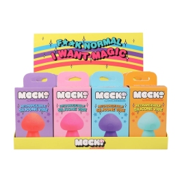 Doc Johnson Mushroom Vibe Set 12pcs - Rechargeable Silicone, Display Pack Doc Johnson Mushroom Vibe Set 12pcs - Rechargeable Silicone, Display Pack