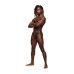 Micro V Thong - L/XL - Black
