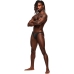 Micro V Thong - L/XL - Black