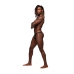 Micro V Thong - L/XL - Black