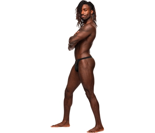 Micro V Thong - L/XL - Black