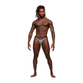 Micro V Thong - L/XL - Jade