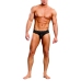 Micro Thong Pinch Back - S/M - Black