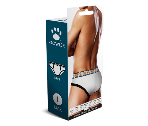 Oversized Paw Brief - XS - White