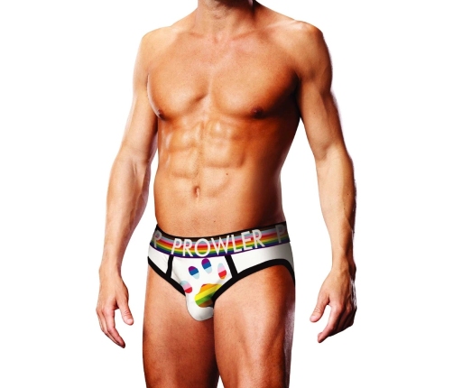 Oversized Paw Brief - XS - White