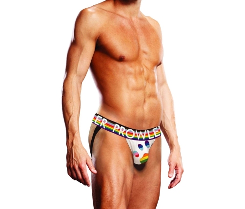 Oversized Paw Jock - M - White