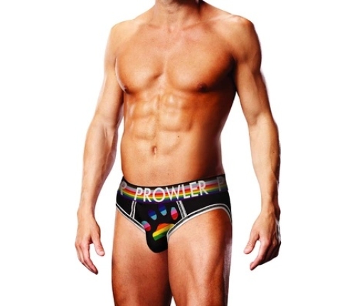 Oversized Paw Open Brief - M - Black