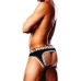 Oversized Paw Open Brief - XXL - Black