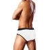 Swim Brief White Oversized Paw - L