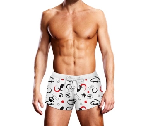 Swim Trunk Puppie Print - M