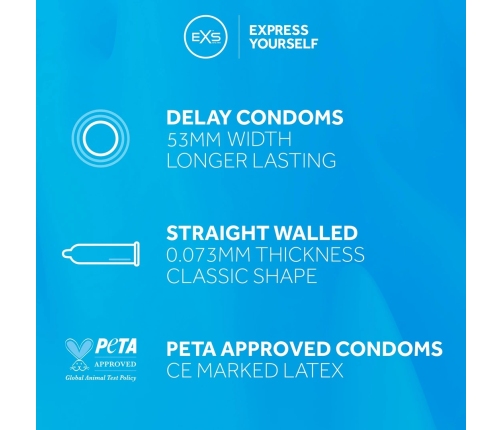 EXS Delay - Condoms - 48 Pieces