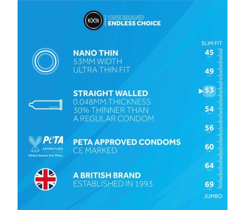 Nano Thin Retail Pack - 48 Pieces