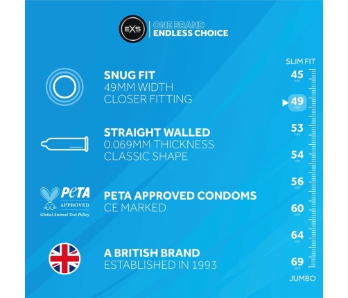 Snug Fit Retail Pack - 48 Pieces