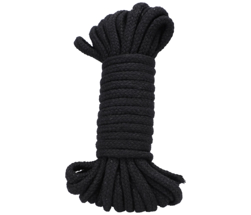 Cotton Rope - 32 ft - Black