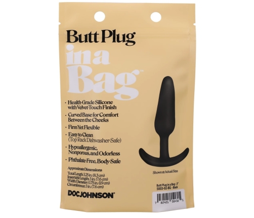 Butt Plug - 3'' / 8 cm