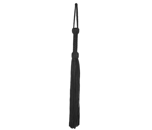 Leather Suede Flogger - Black