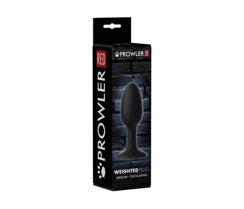 Weighted Butt Plug - Medium 4.7 / 12 cm