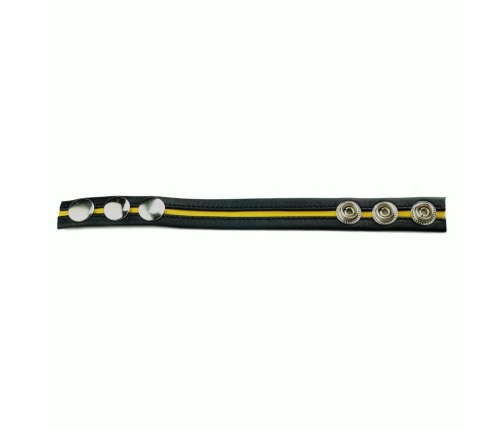 Cock Strap - Black/Yellow
