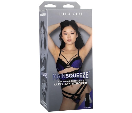 Doc Johnson Main Squeeze Lulu Chu ULTRASKYN Variable-Pressure Intimate Device