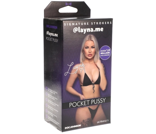 Doc Johnson ULTRASKYN Layna Signature Compact Intimate Stroker Beige