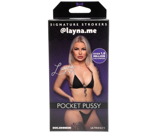 Doc Johnson ULTRASKYN Layna Signature Compact Intimate Stroker Beige