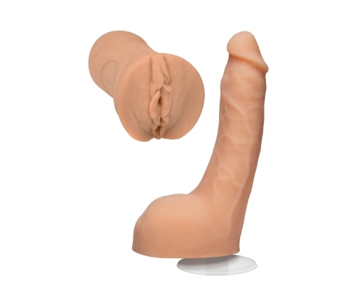 Leolulu - Realistic Leo Pocket Pussy Masturbator and Lulu Dildo - 8 / 20 cm