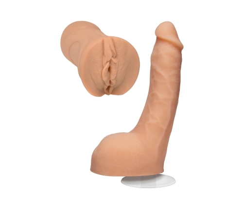 Leolulu - Realistic Leo Pocket Pussy Masturbator and Lulu Dildo - 8 / 20 cm