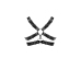 Gemini - Imitation Leather Harness - One Size - Black