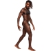Virgo - Imitation Leather Harness - One Size - Black