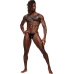 Virgo - Imitation Leather Harness - One Size - Black