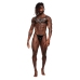 Libra - Imitation Leather Harness - One Size - Black