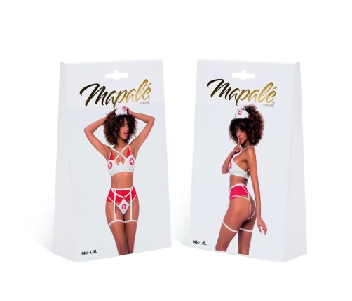 Mapale Nurse Uniform L/XL - Professional Style Costume Set