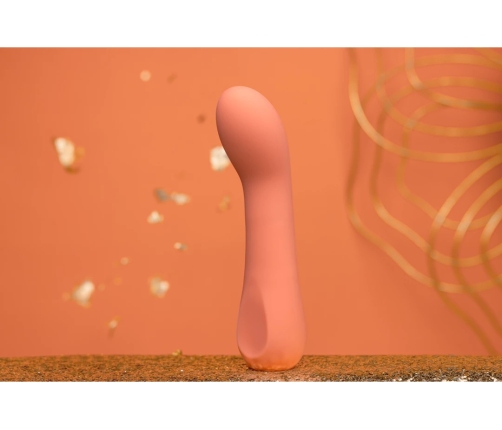 Zen - Rechargeable Silicone G-Spot Vibe - Coral