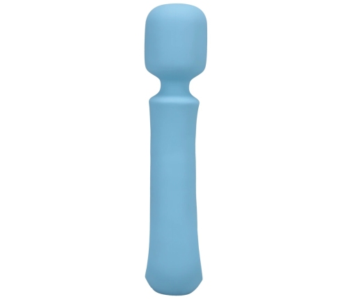 Euphoria - Rechargeable Silicone Wand Vibe - Blue