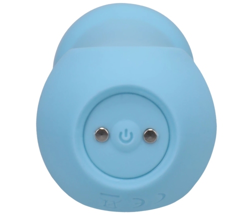 Euphoria - Rechargeable Silicone Wand Vibe - Blue