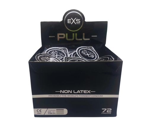 EXS Pull - Non-Latex Condoms - 72 Pieces