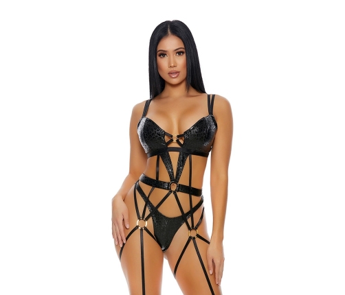 Sweet Spot - Cheetah Bustier Set - XL