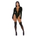 Feline - Lustful Teddy with Long Sleeves - XL