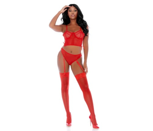 Ring Me Up - Bustier Set - XL
