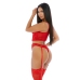 Sheer Intimacy - Mesh Bustier Set - S