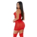 Sheer Intimacy - Mesh Bustier Set - S