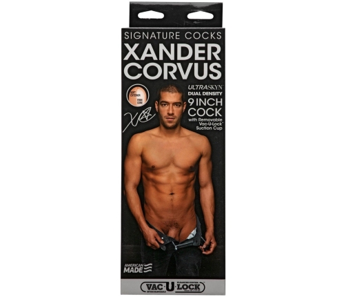 Xander Corvus - Realistic ULTRASKYN Dildo - 9 / 22 cm - Vanilla