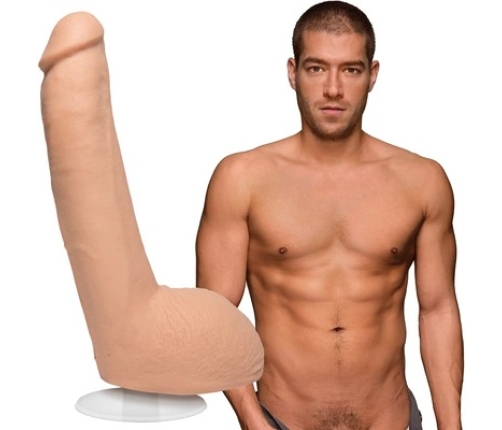 Xander Corvus - Realistic ULTRASKYN Dildo - 9 / 22 cm - Vanilla
